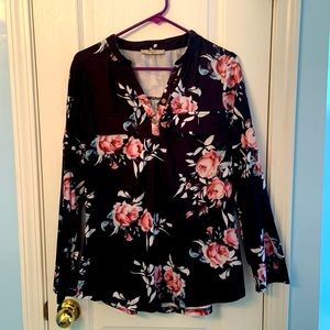 Floral Flowy Blouse
